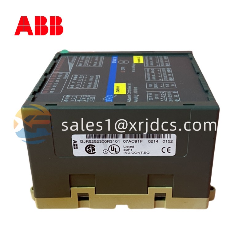 ABB GJR5252300R3101 07AC91H Analog Input/Output Module1